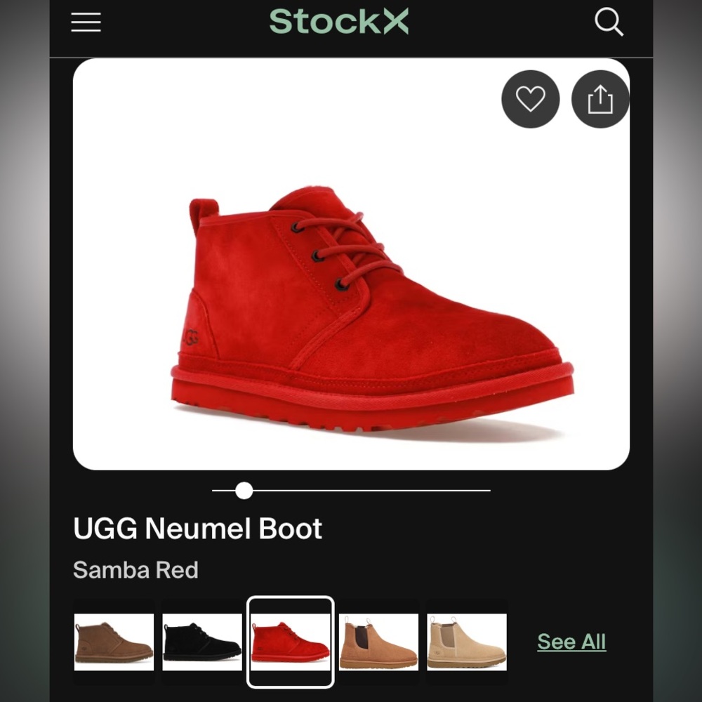 UGG Red Boots